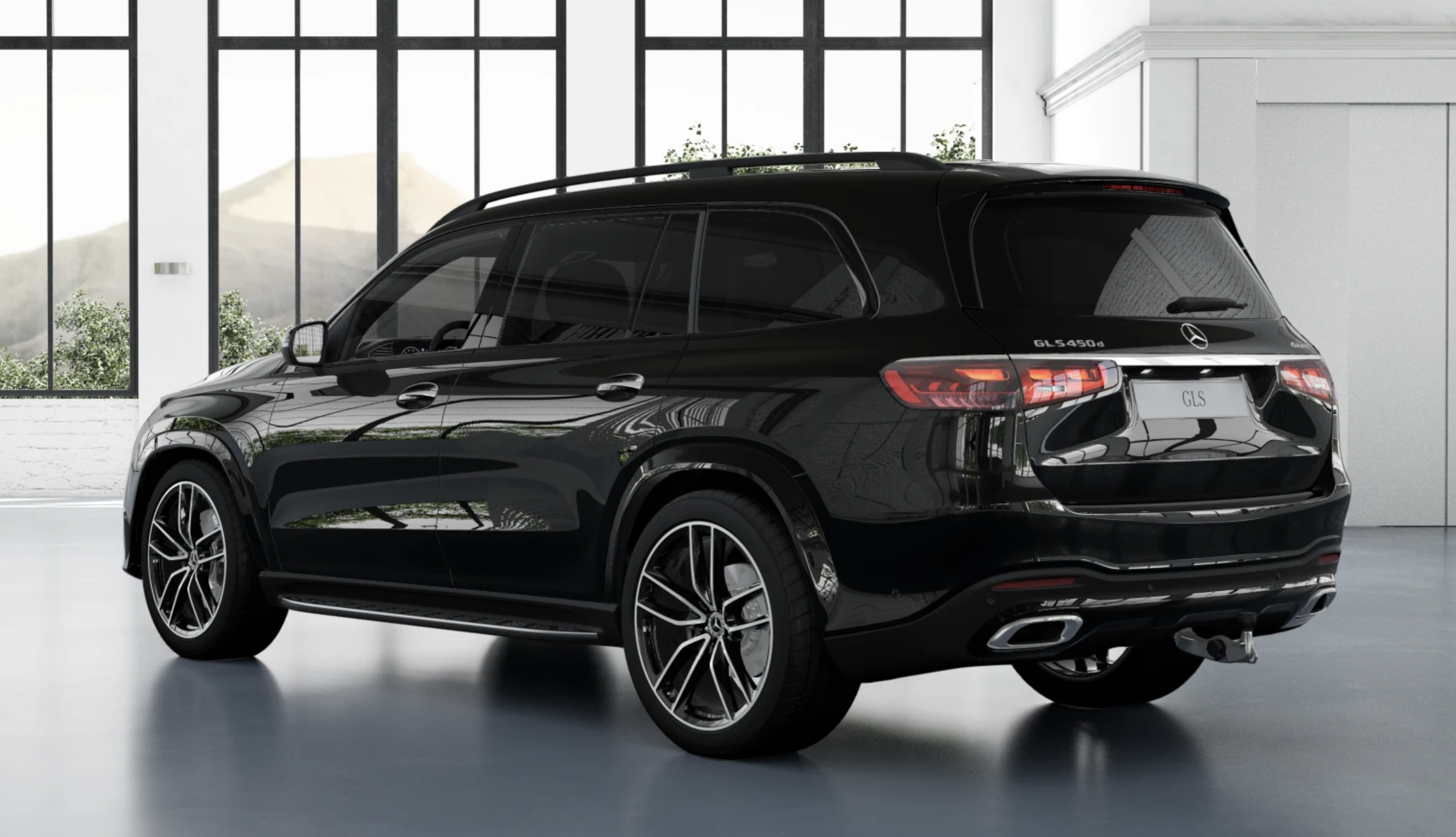 MERCEDES GLS 450d 4matic AMG | nový facelift 2024 | skladem | nové české auto | velké luxusní naftové SUV | černá Obsidian s černou kůží Nappa | plná výbava | skvělá cena | VIP sleva | nákup online | online autosalon | zprostředkovatel prodeje | AUTOiBUY.com